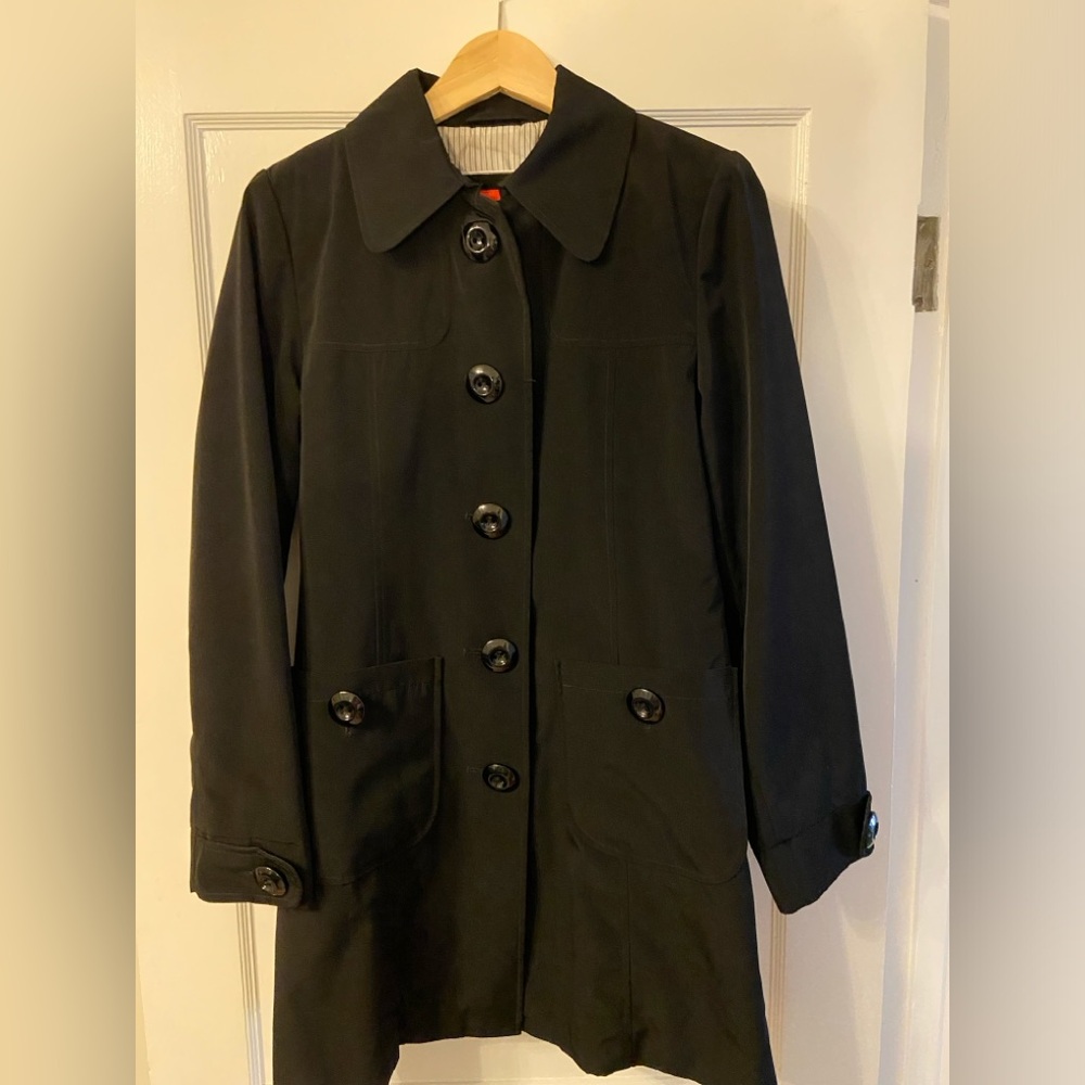 Black Esprit Rain Jacket - image 3